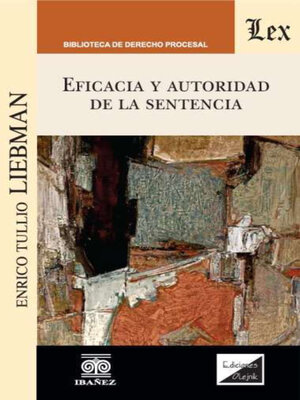 cover image of Eficacia y autoridad de la sentencia
